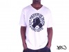 Triko K1X One Love V-neck white/black